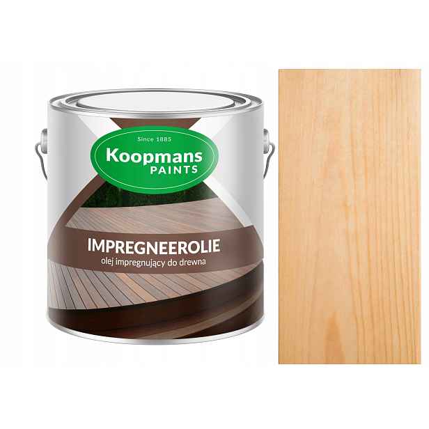 Koopmans Impregneerolie 5L Impregnační Olej Na Dřevo Bezbarvý Uv