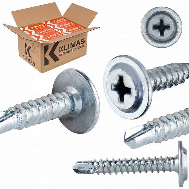 Samovrtné podložky 4,2 x 25 mm 8000 ks Klimas Wspc