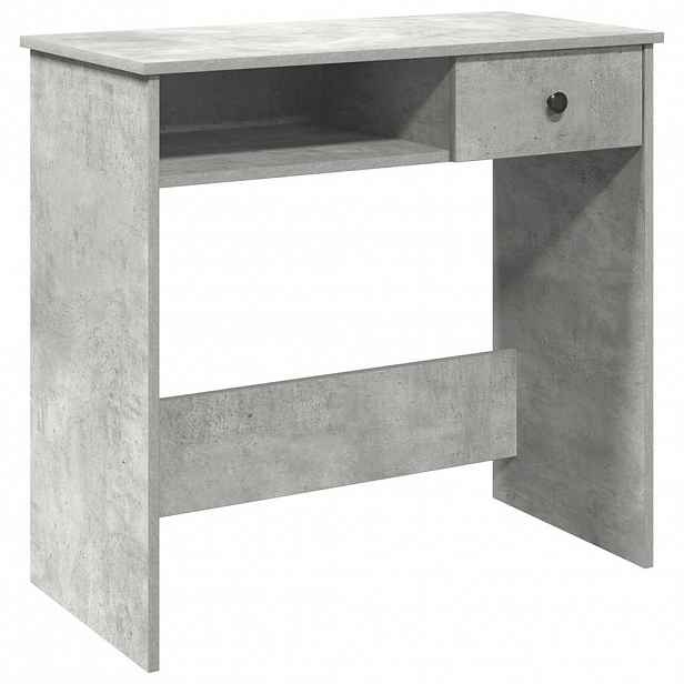 vidaXL Psací stůl betonově šedý 80 x 40 x 75 cm dřevotříska