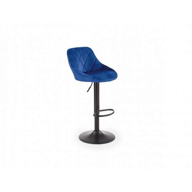 Barová židle H101 tmavě modrá