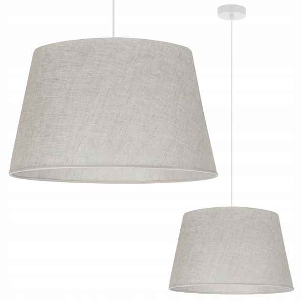 Závěsné Stropní Svítidlo Lustr Do Kuchyně Jídelny Béžová Boho Stínidlo Velké