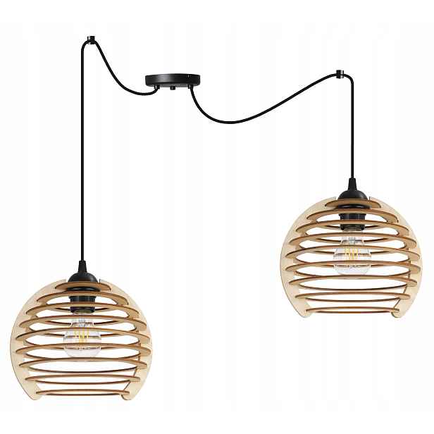 Závěsná Lampa Stropní Lustr Dřevěná, Moderní Boho, Do Kuchyně
