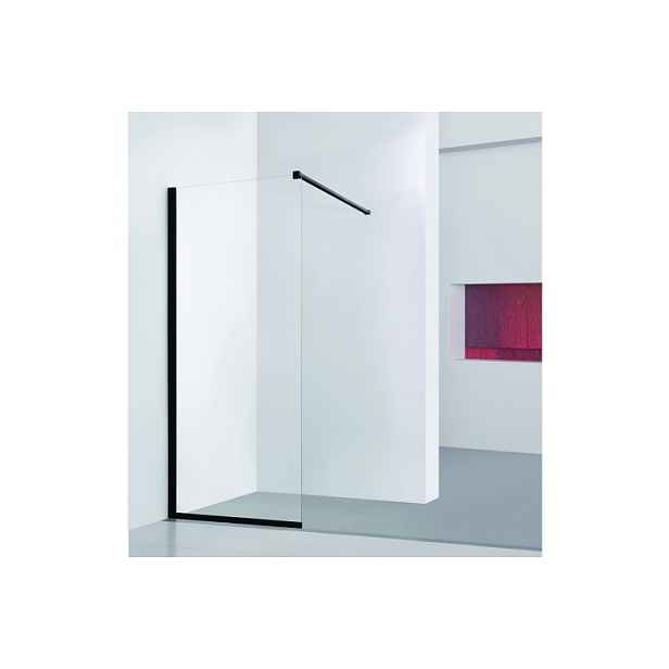 HOPA Walk-in LAGOS BLACK 120 sprchová zástěna pevná 120 cm - černý rám