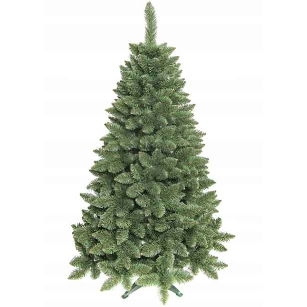 Umělý Vánoční Stromeček Jedle Zelená 150 cm Hustá stojan