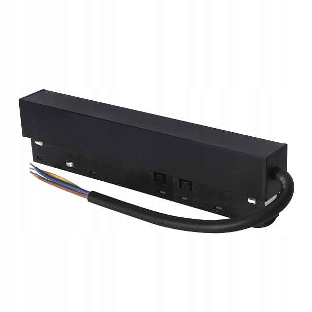 Domeno magnetický napájecí zdroj pro kolejnice 48v 60w černý ip66 magnetic