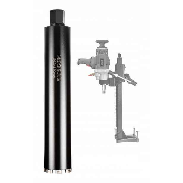 Korunkový Vrták Pro Vrtačku 58G540 82×450MM×8T 57H861 Graphite