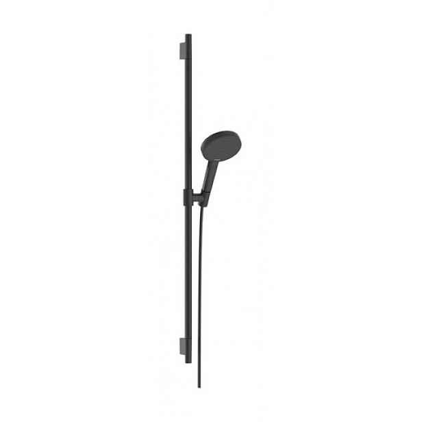 Sprchový set Hansgrohe Raindance Alive Select S kartáčovaný černý chrom 24603340