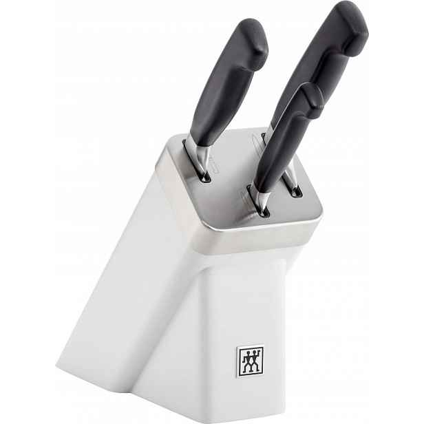 Zwilling Four Star Sada 3 nožů v samoostřícím bloku Bílá Four Star