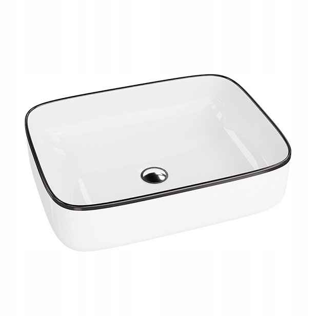 Umyvadlo na desku Galera Black Line – designové a odolné