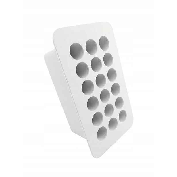 Ventilační Mřížka Kovová 8x15 11x19 Bílá Teplo Spořič