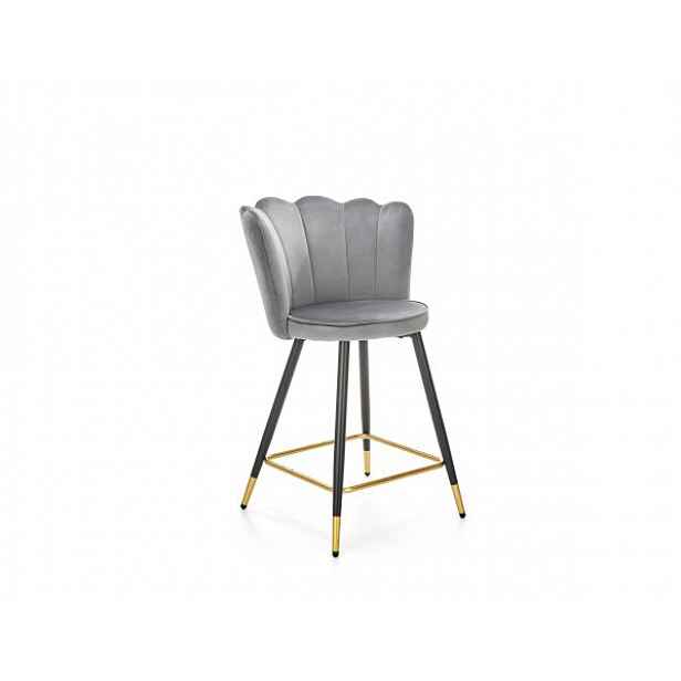 Barová židle H106 světle šedá