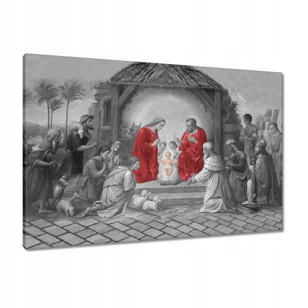 Obrazy 90x60 Svatá rodina červená