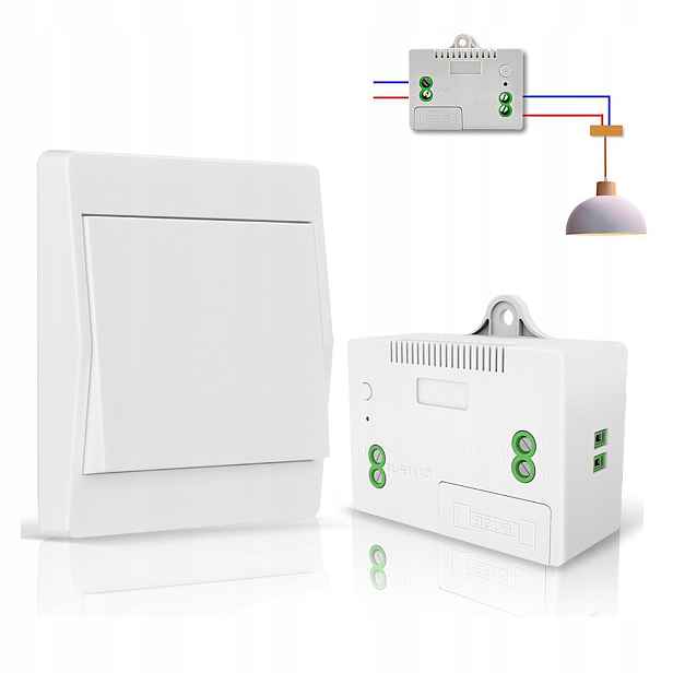 Bezdrátový spínač světla Rf 433 MHz, nástěnný vysílač