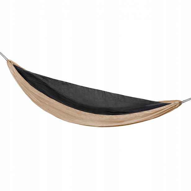 Turistická houpací síť TigerWood Vážka V2 Long pouštní 275 kg moskytiéra