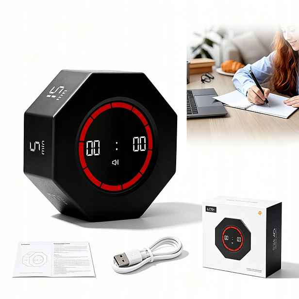 Inteligentní Časovač, Otočný, Gravitační Časovač, Digitální Časovač 800 Mah