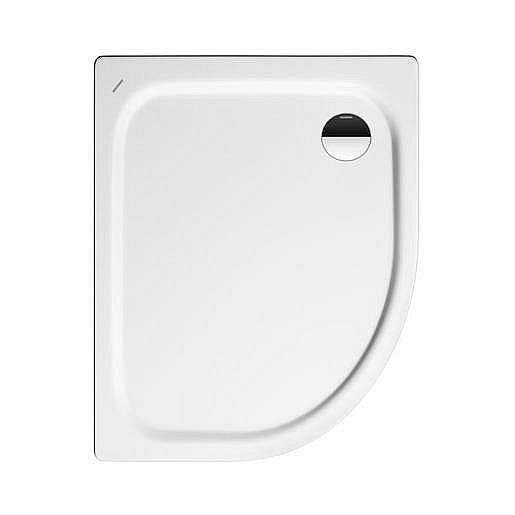 Sprchová vanička speciální Kaldewei Zirkon 605-2 100x80 cm smaltovaná ocel alpská bílá 457048043001