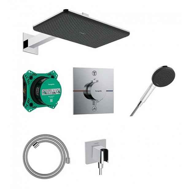 Sprchový systém Hansgrohe Raindance Alive Q s termostatickou baterií chrom 24620000