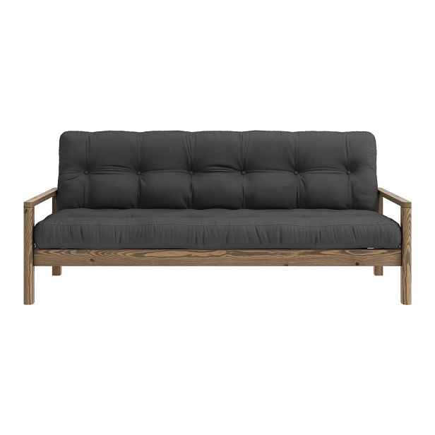Tmavě šedá rozkládací pohovka 205 cm Knob – Karup Design