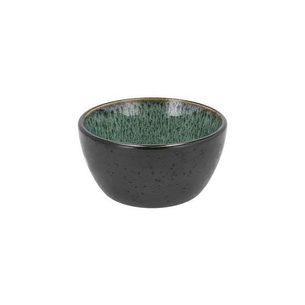 Zelená/černá miska na polévku/na salát z kameniny 400 ml Gastro Black/Green – Bitz