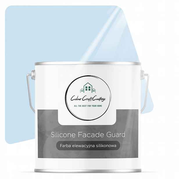 Barva Silikonová Fasádní Barva Modrá 5L F112