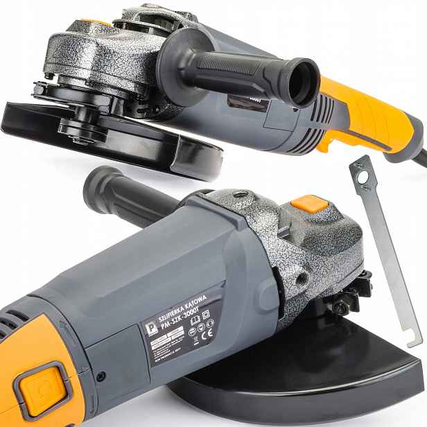 Úhlová Bruska Diax Bruska Velká 230 MM 3000 W Výkonný Pomalý Start 6500 Ot