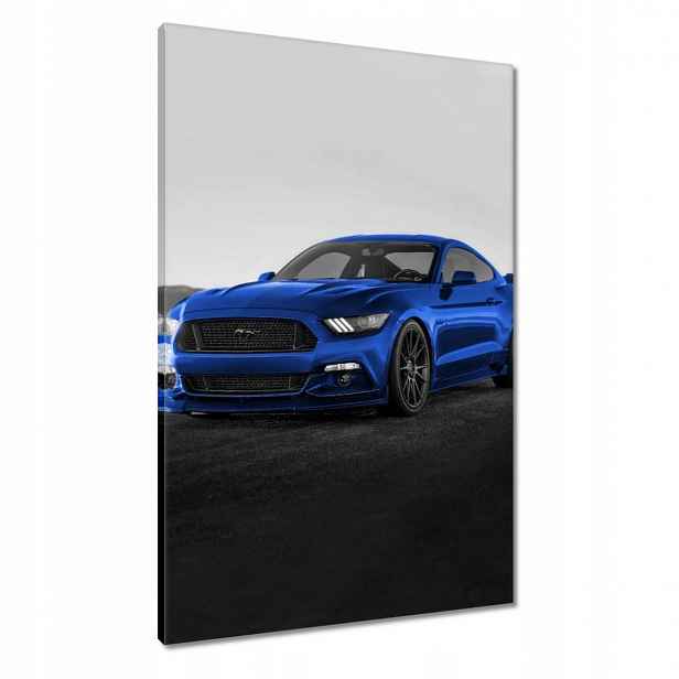 Obrazy 60x90 Modrý Ford Mustang