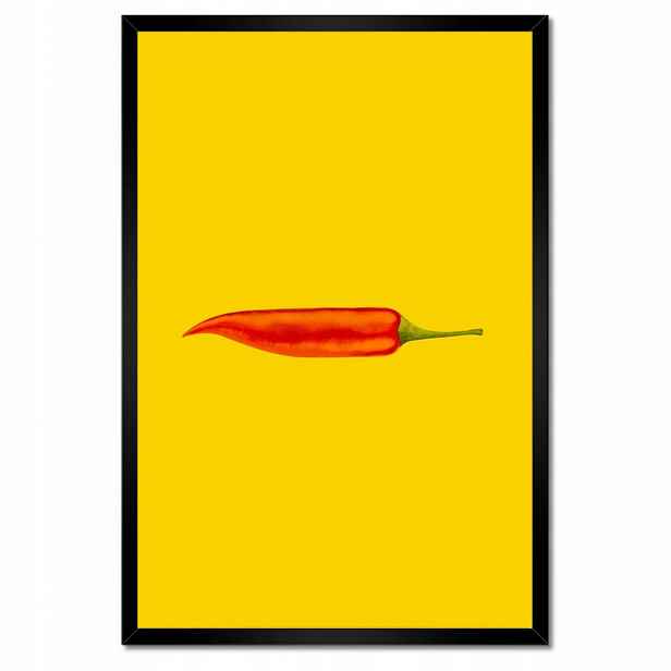 Plakáty v rámu 40x60 Červená chilli paprička