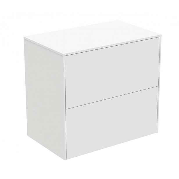 Ideal Standard Conca - Umyvadlová skříňka, 60x55x37cm, 2 zásuvky, matná bílá T4327Y1
