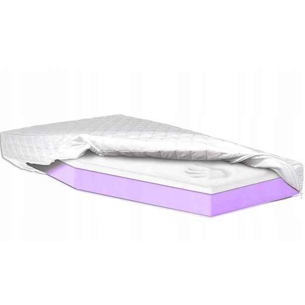 Matrace 80x195 pěnová do karavanu s visco paměťovou pamětí Visco Memory 8 cm