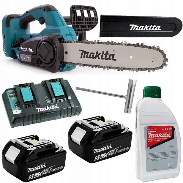 Řetězová pila 36V 30 cm 2x5 Ah Makita DUC302Z