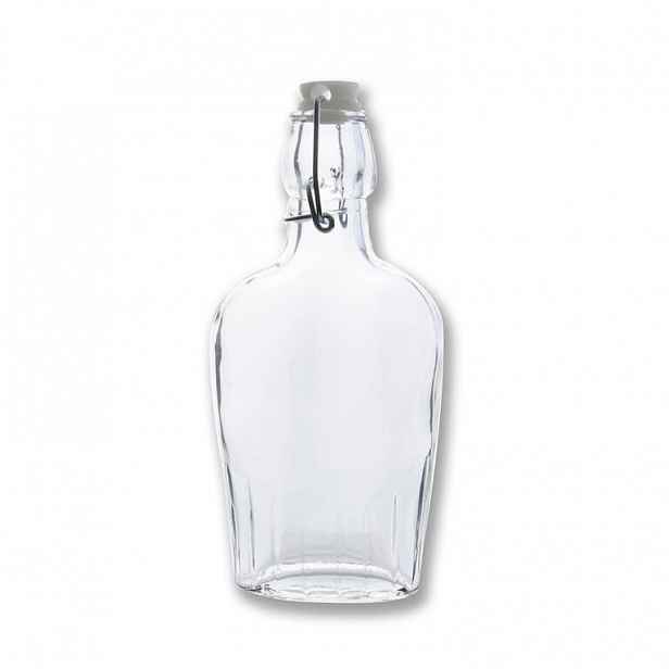 Skleněná láhev s pákovým uzávěrem 180 ml