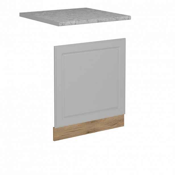 Vicco PŘEDNÍ PANEL R-Line Bílý venkovský dům 60 cm , PD Mramor