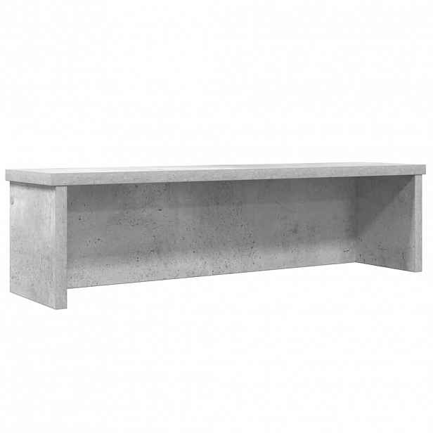 vidaXL Kuchyňský regál stohovatelný betonově šedá 50x15x16 cm kompozit