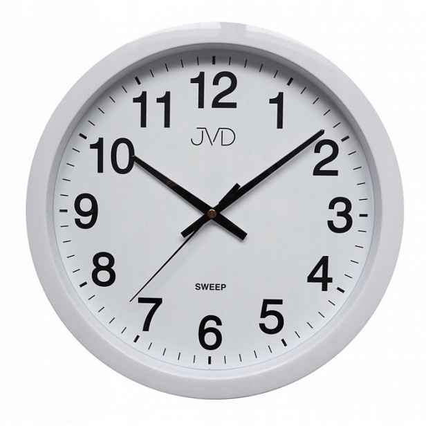 Čitelné Tiché Nástěnné Hodiny Jvd HP611.1 fi 35 cm