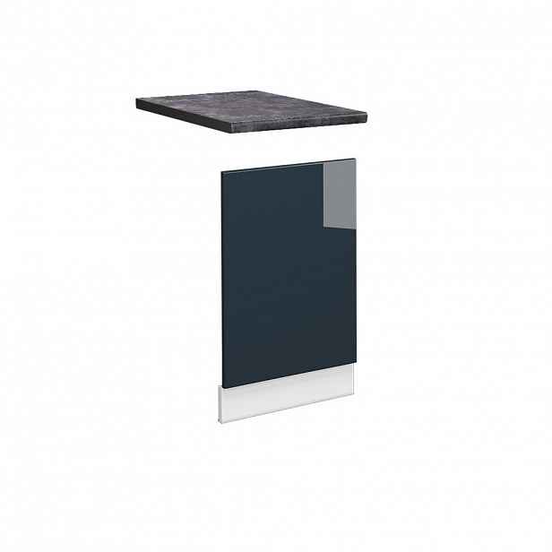 Vicco PŘEDNÍ PANEL Fame-Line Tmavě modrá s vysokým leskem 45 cm , PD Antracit