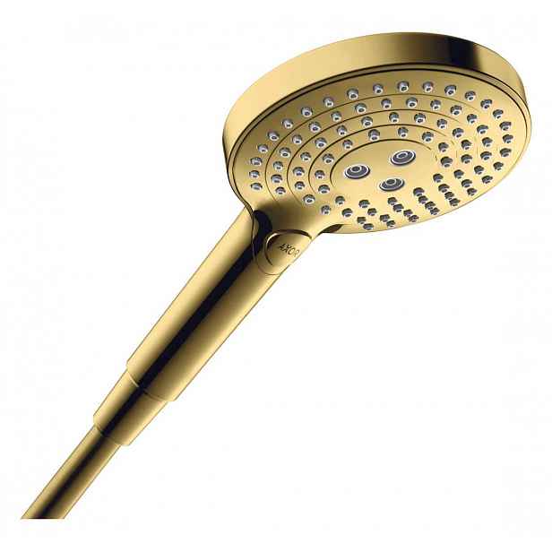 Axor ShowerSolutions - Sprchová hlavice, 3 proudy, leštěný vzhled zlata 26050990