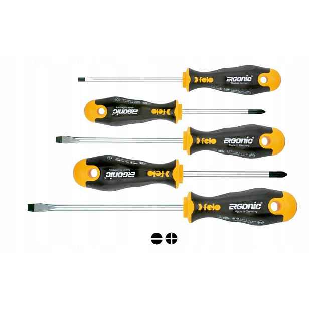 Felo Sada Šroubováků 5ks Série 400 Ergonic