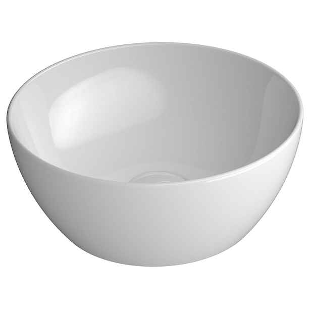 GSI PURA keramické umývátko na desku, průměr 32cm, bílá ExtraGlaze