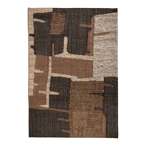 Hnědý vlněný koberec 160x230 cm Briton – Dutchbone