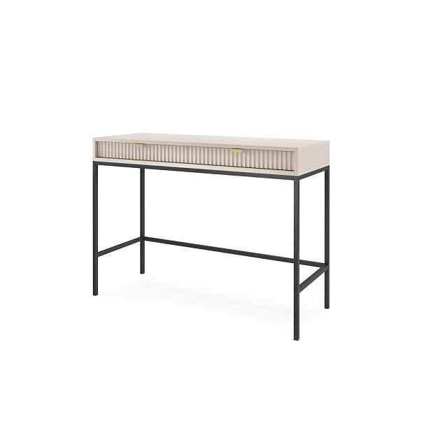 MASSENO KONZOLOVÝ STOLEK STELLARE, 104/78/50 cm se zásuvkami, kašmírový