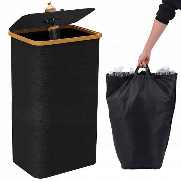 Nádoba Na Třídění Koš Na Láhve Koš Na Plast 100 L Koš Na Plechovky