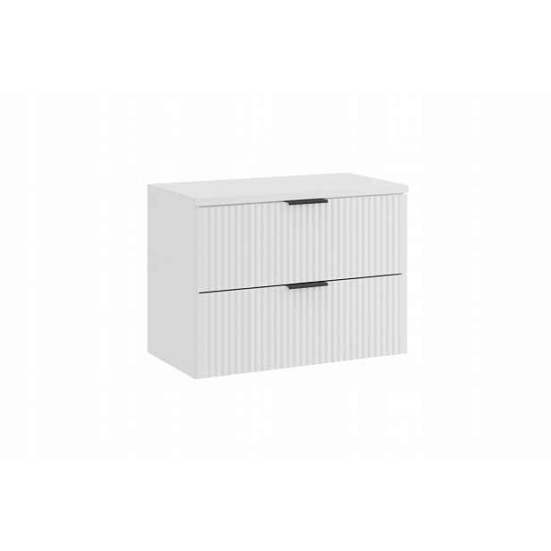 Zestaw meblowy 80cm z blatem, Adel White