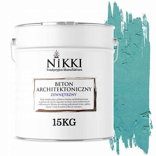 Dekorativní venkovní architektonický beton 10 m2 15 kg Tyrkysový H1441