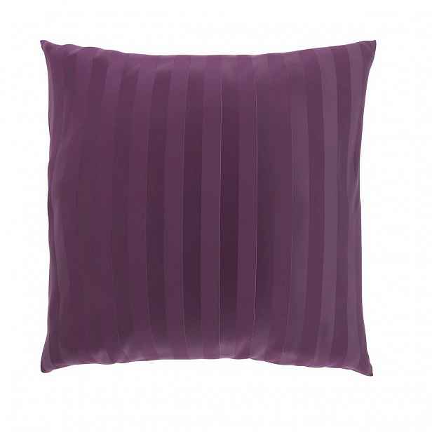 Kvalitex Povlak na polštářek Stripe purpurová, 40 x 40 cm