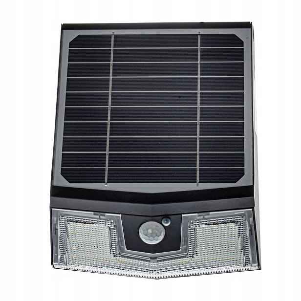 Solární Led zahradní lampa 7W 700lm černá IP65 Eko-Light