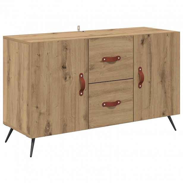 vidaXL Servírovací skříň Artisanový dub 100 x 36 x 60 cm