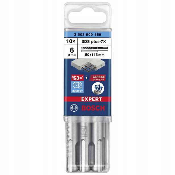 Vrták příklepový Bosch Accessories Expert Sds plus-
