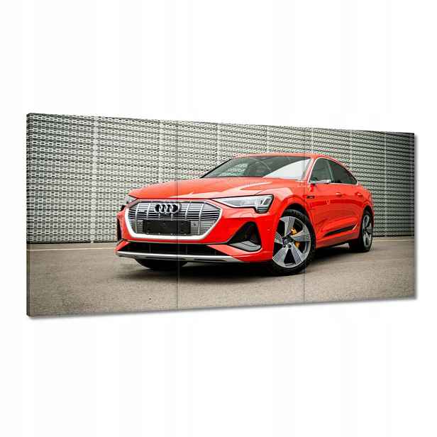 Obrazy 120x60 Červené Audi e-tron