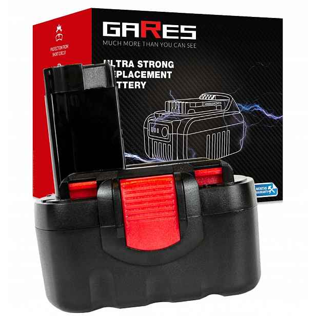 Baterie Akumulátor pro Bosch Gws 14.4 V/3B Psr 14,4N Psr 14,4-2 14,4V 3Ah