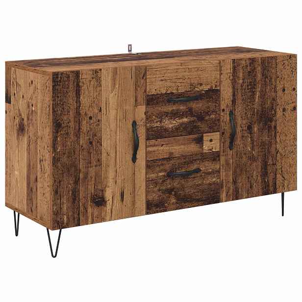 vidaXL Servírovací skříň Staré dřevo 100 x 36 x 60 cm Kompozitní dřevo